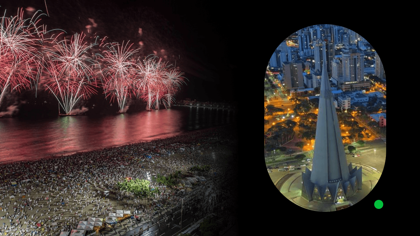 Where to spend New Year's Eve (Réveillon) in Maringá (PR)?